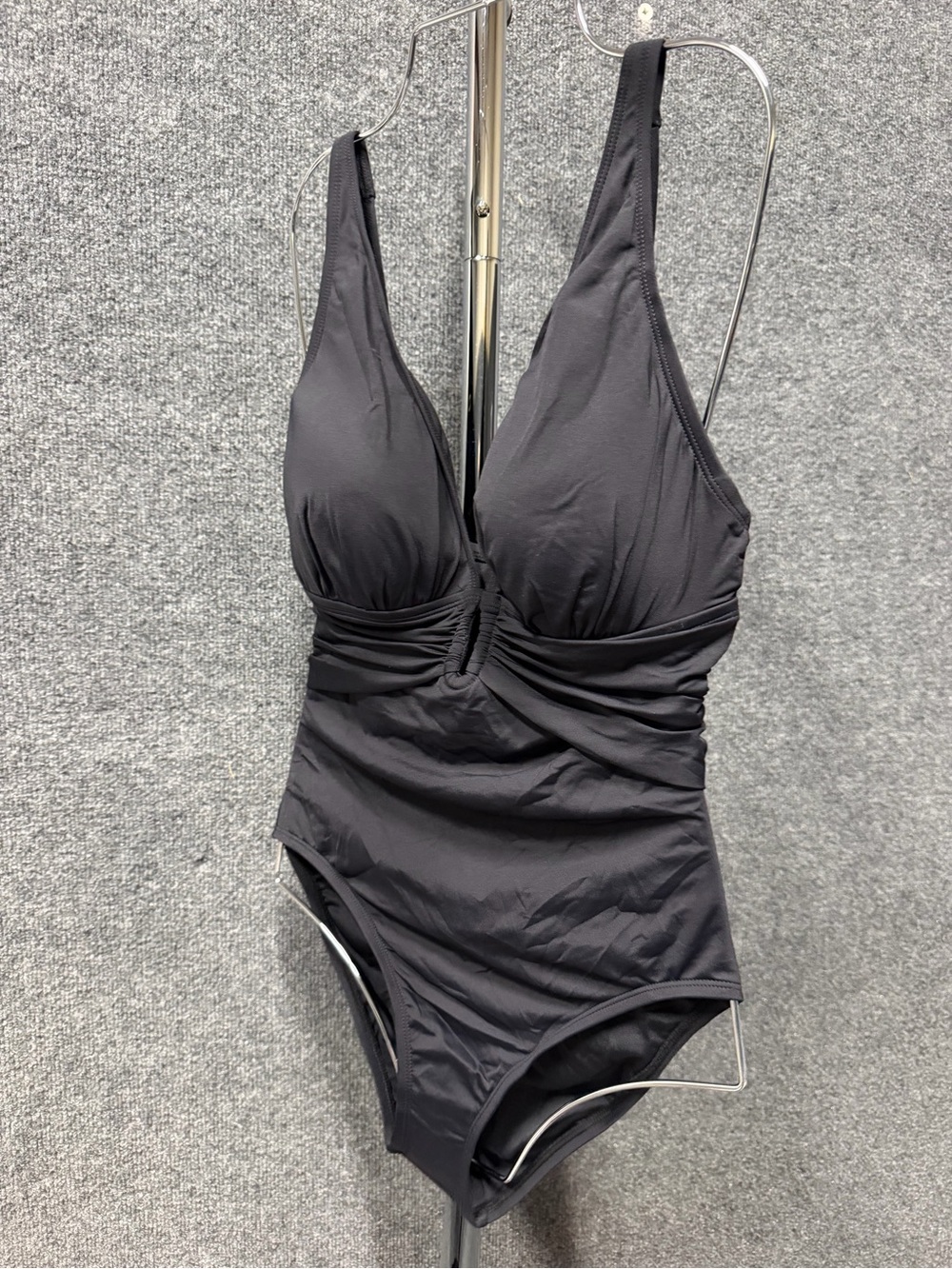 Bleu Rod Beattie Black One-Piece Swimsuit with Tag